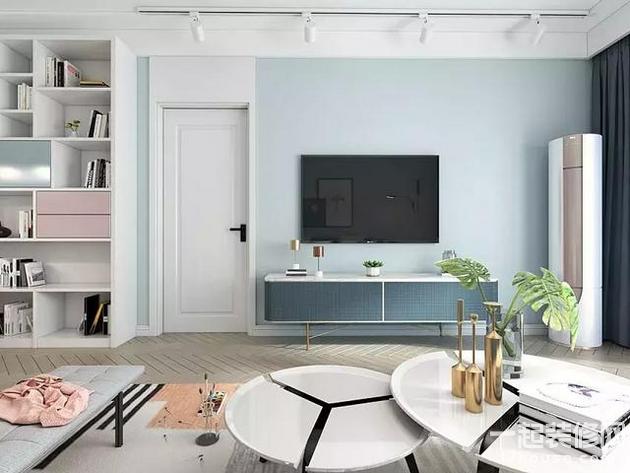 75平的北欧风小户型二居室,粉与蓝的结合真的好美! 75平的北欧风小户型二居室,粉与蓝的结合真的好美!