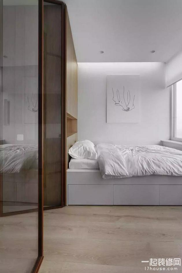 不规则的36平极简风小户型公寓,简单又舒适的小窝! 不规则的36平极简风小户型公寓,简单又舒适的小窝!