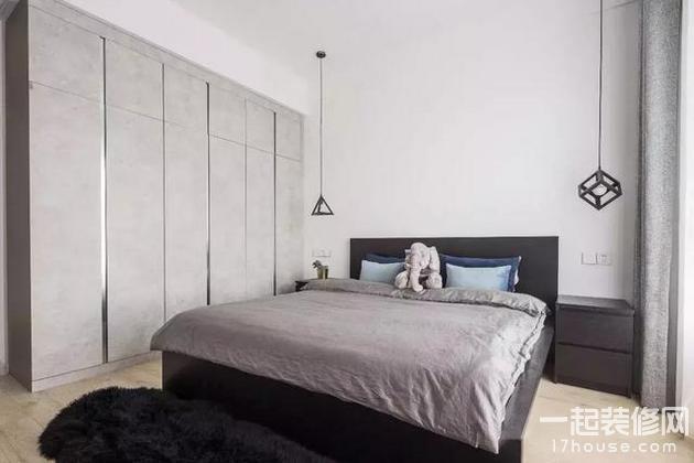 现在的柜子都流行做无门把手的,小户型更需要极简范 现在的柜子都流行做无门把手的,小户型更需要极简范